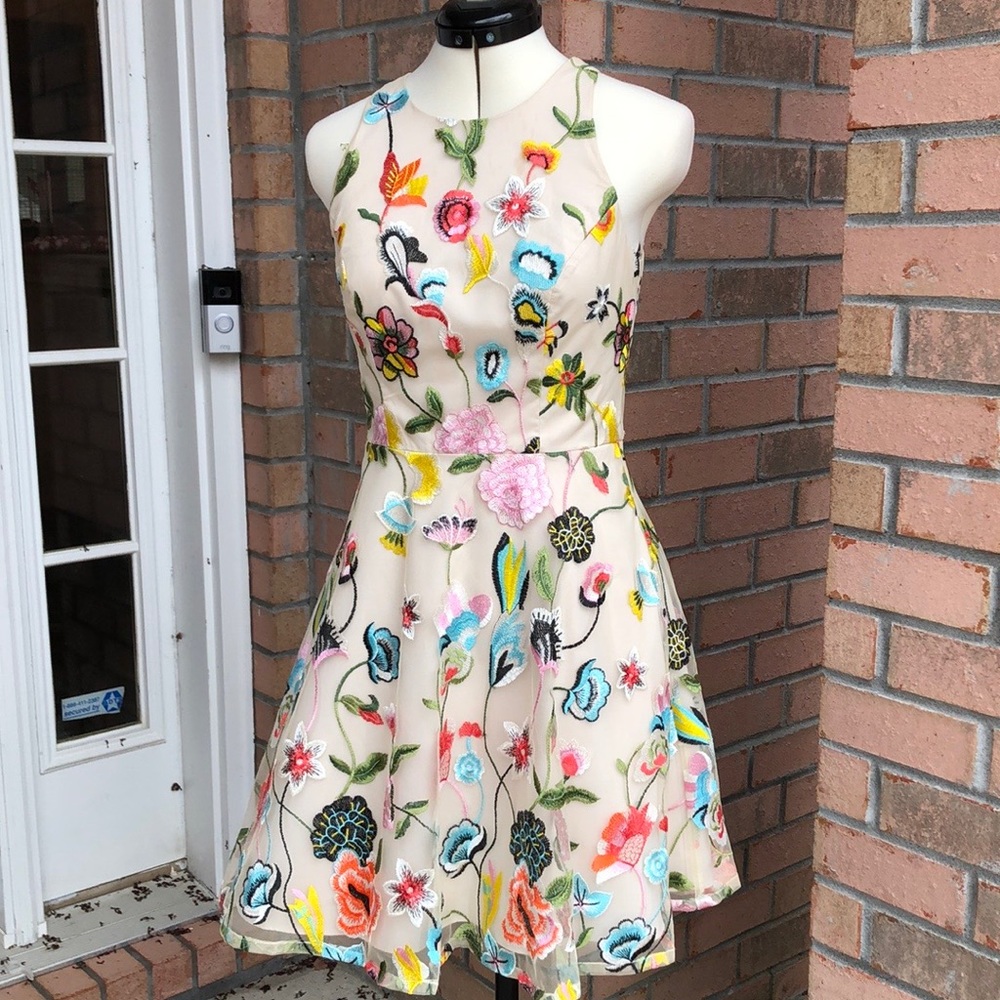Gianni Bini, Embroidered Dress